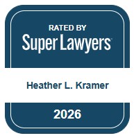 Rated by Super Lawyers Heather L. Kramer 2026.